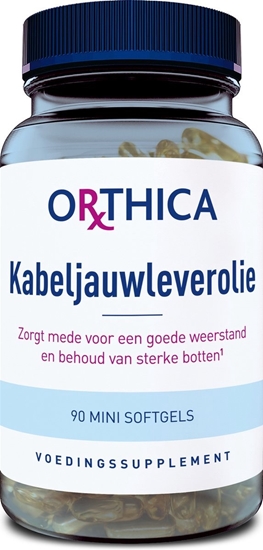 ORTHICA KABELJAUWLEVEROLIE SOFTGELS 90ST